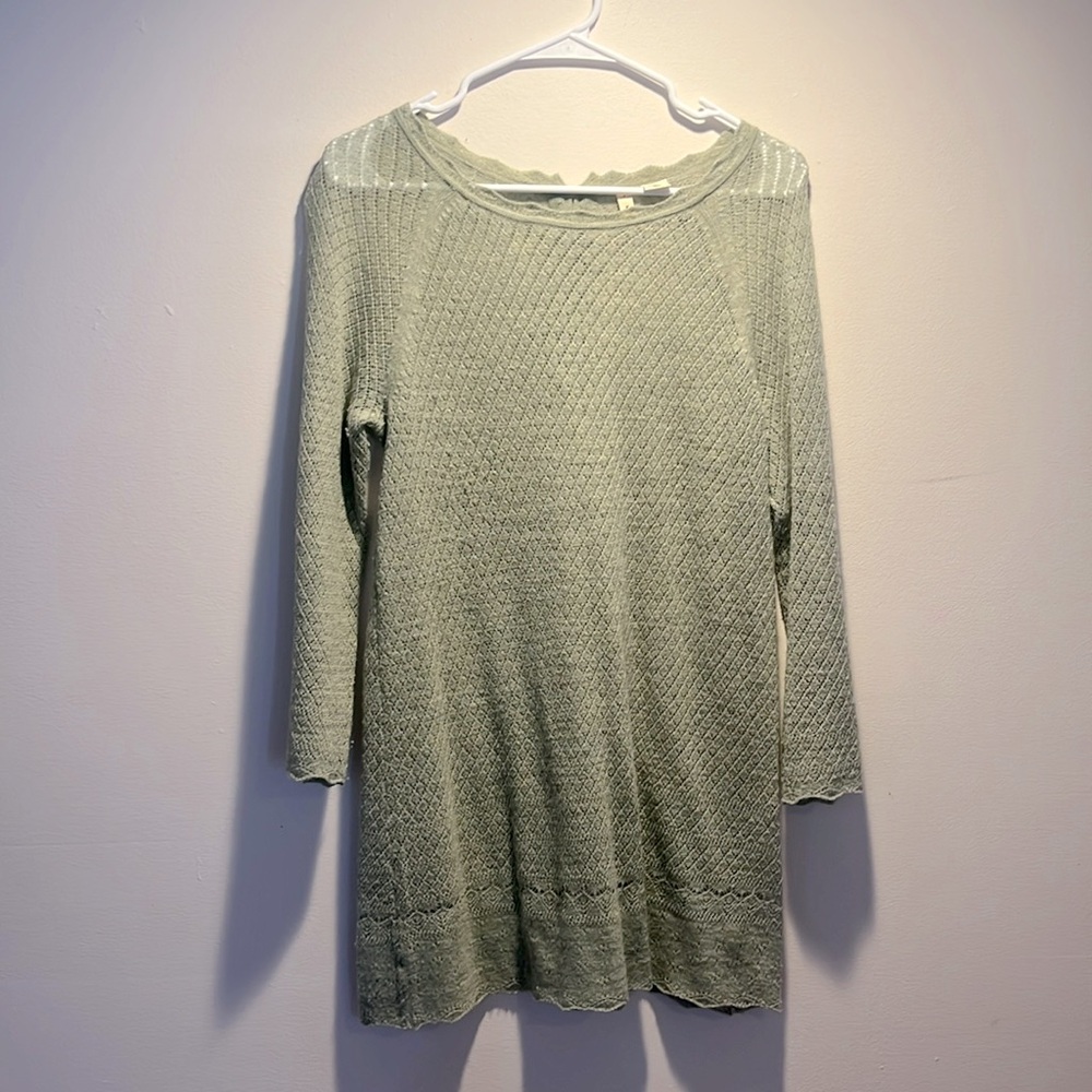 EUC Anthropologie MOTH Sweater Tunic - size L